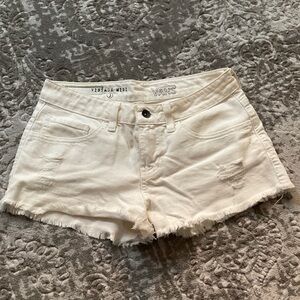 Vans Women's white Jean Shorts